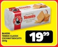 BAKERS TENNIS CLASSIC COCONUT BISCUITS 200g