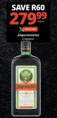 Jägermeister Liqueur 750ml