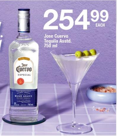 Jose Cuervo Tequila Assorted 750 ml