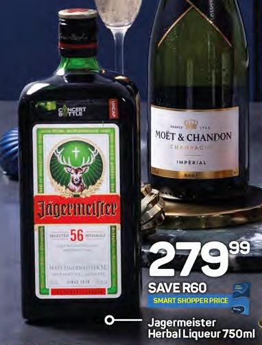 Jagermeister Herbal Liqueur 750ml