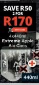 Extreme Apple Ale Cans 4x440 ml 