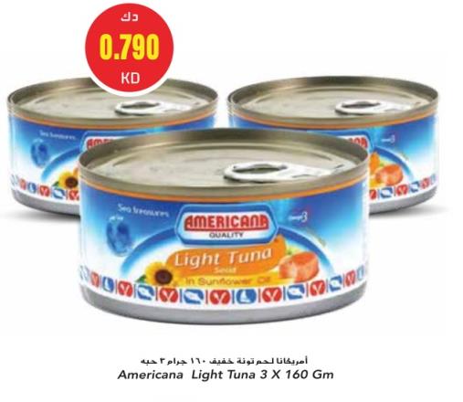 Americana Light Tuna 3 X 160 gm