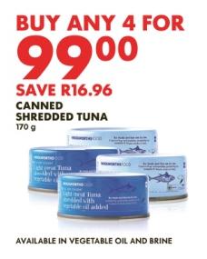 Canned Shredded Tuna 170 g