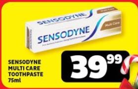 SENSODYNE MULTI CARE TOOTHPASTE  75ml