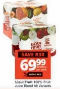 Liqui Fruit 100% Fruit Juice Blend All Variants