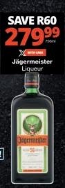 Jägermeister Liqueur 750ml