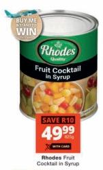 Rhodes Fruit Cocktail in Syrup 825g