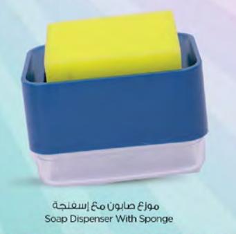 Soap Dispenser With Sponge