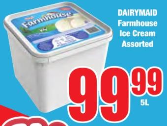 DAIRYMAID Farmhouse Ice Cream Assorted 5L