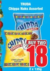 TRUDA Chippa Naks Assorted 2 x 135 gm