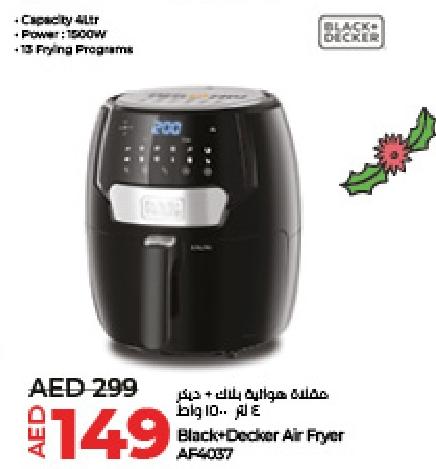 Black+Decker Air Fryer 4L