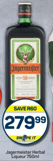 Jagermeister Herbal Liqueur 750 ml