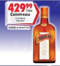 Cointreau L'unique Liqueur 750ml