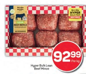 Pnp Hyper Bulk Lean Beef Mince per kg 